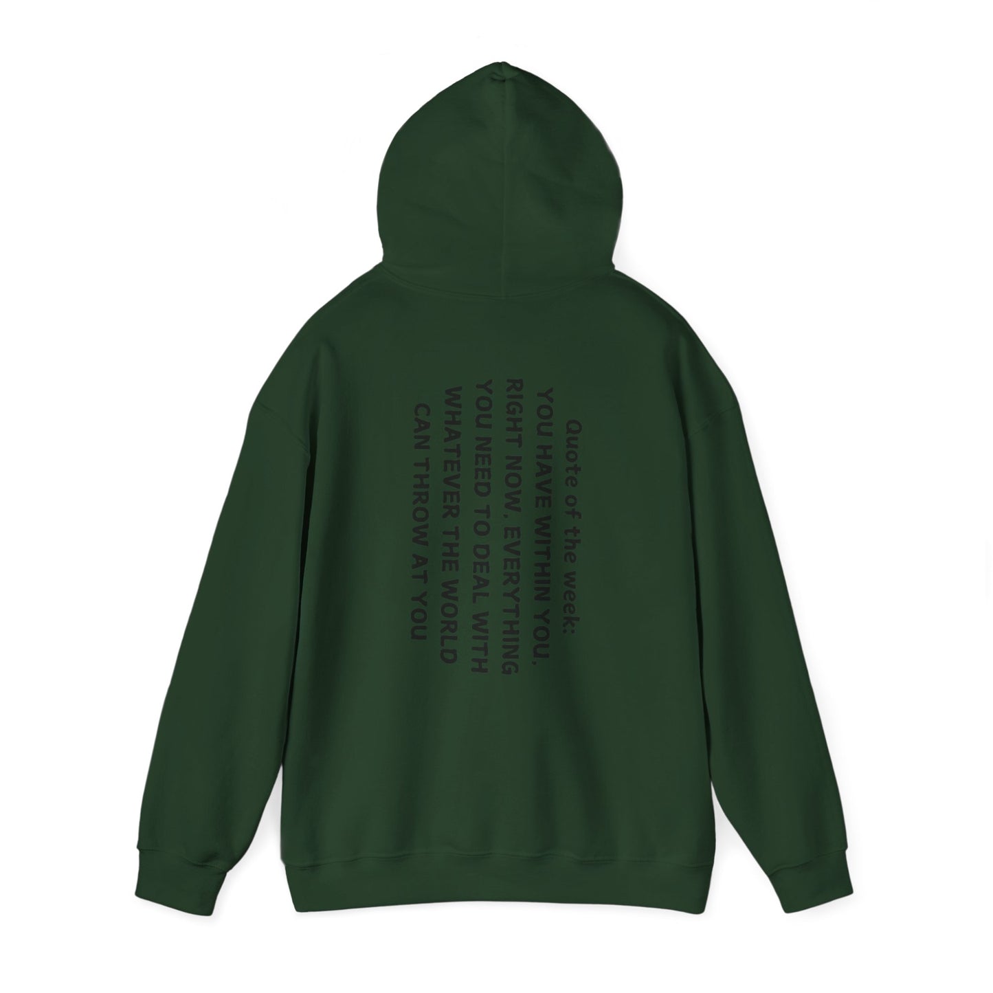 QUOTES LINE WEEK 12 HOODIE