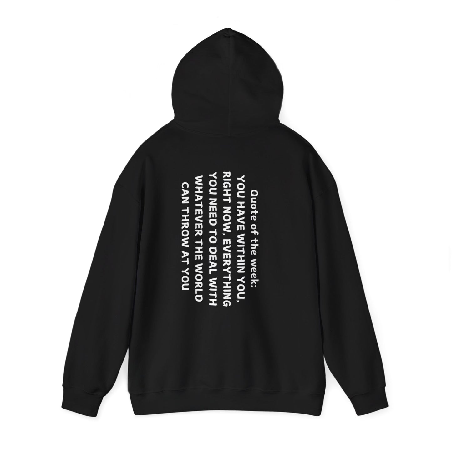 QUOTES LINE WEEK 12 HOODIE