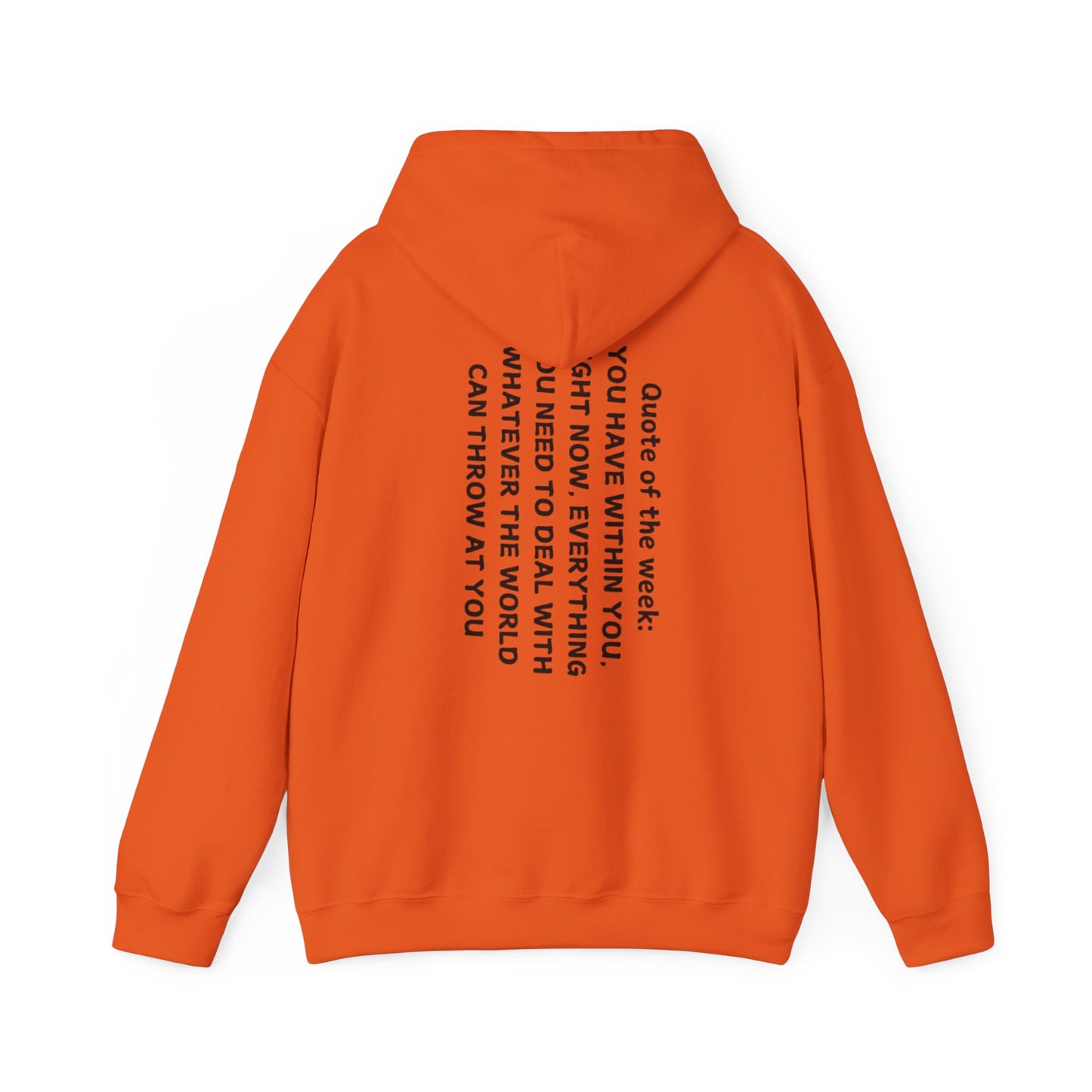 QUOTES LINE WEEK 12 HOODIE