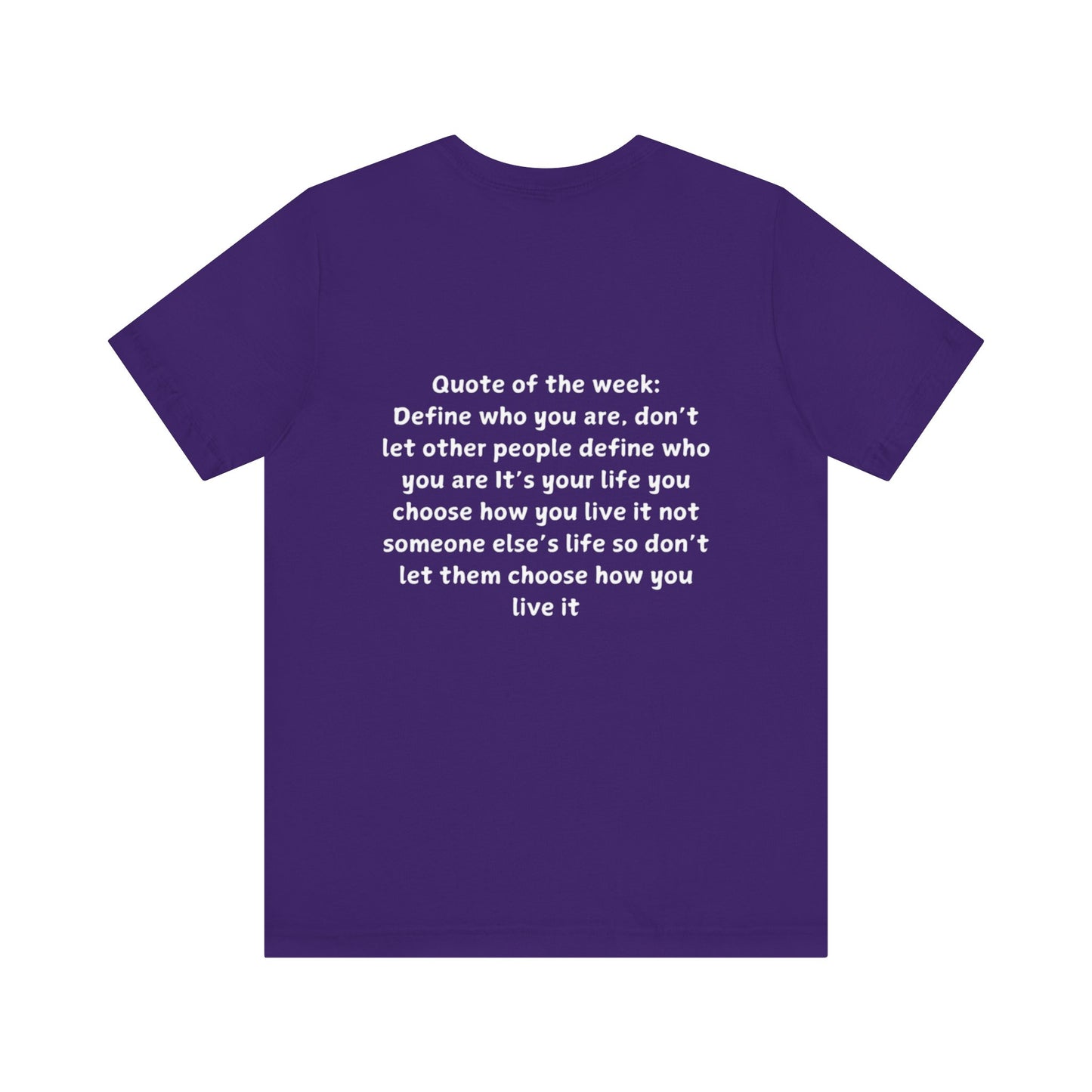 QUOTES LINE WEEK SIX SHIRT