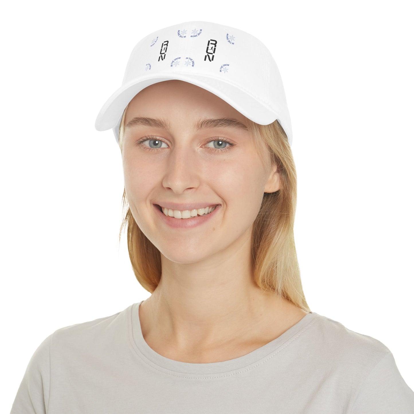 Run In The Snow Baseball Cap