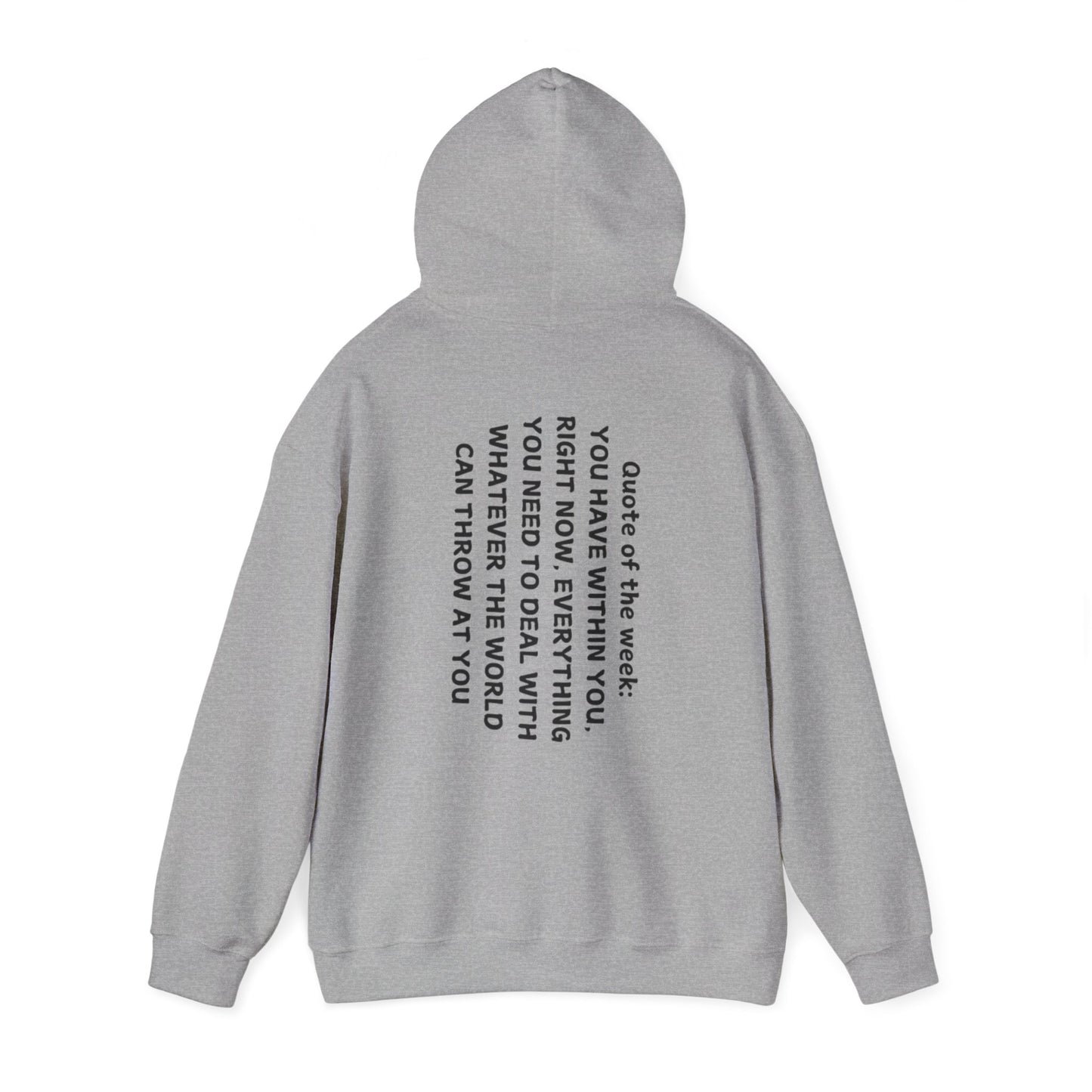 QUOTES LINE WEEK 12 HOODIE