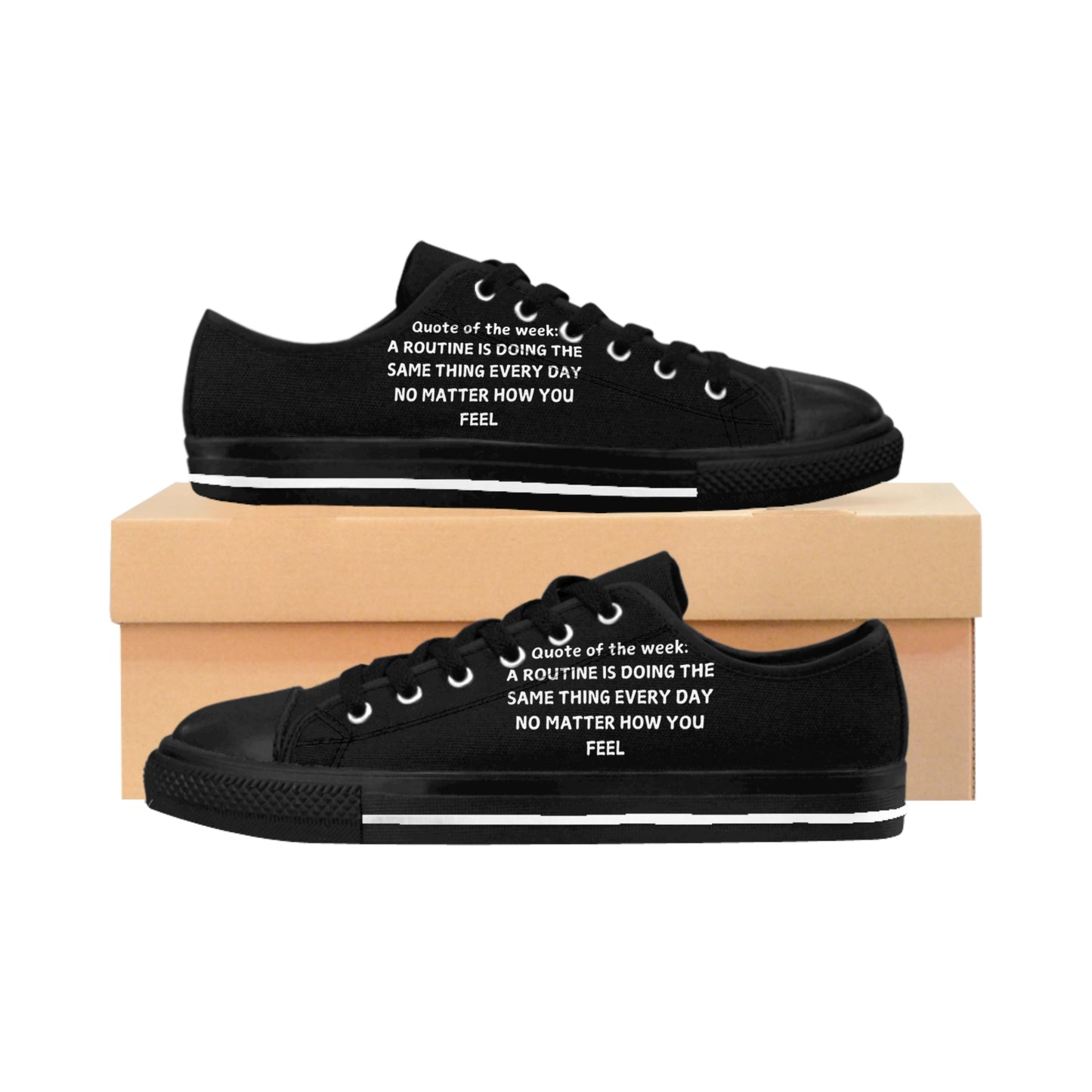 QUOTES LINE WEEK 11 Stylish Men's Sneakers,