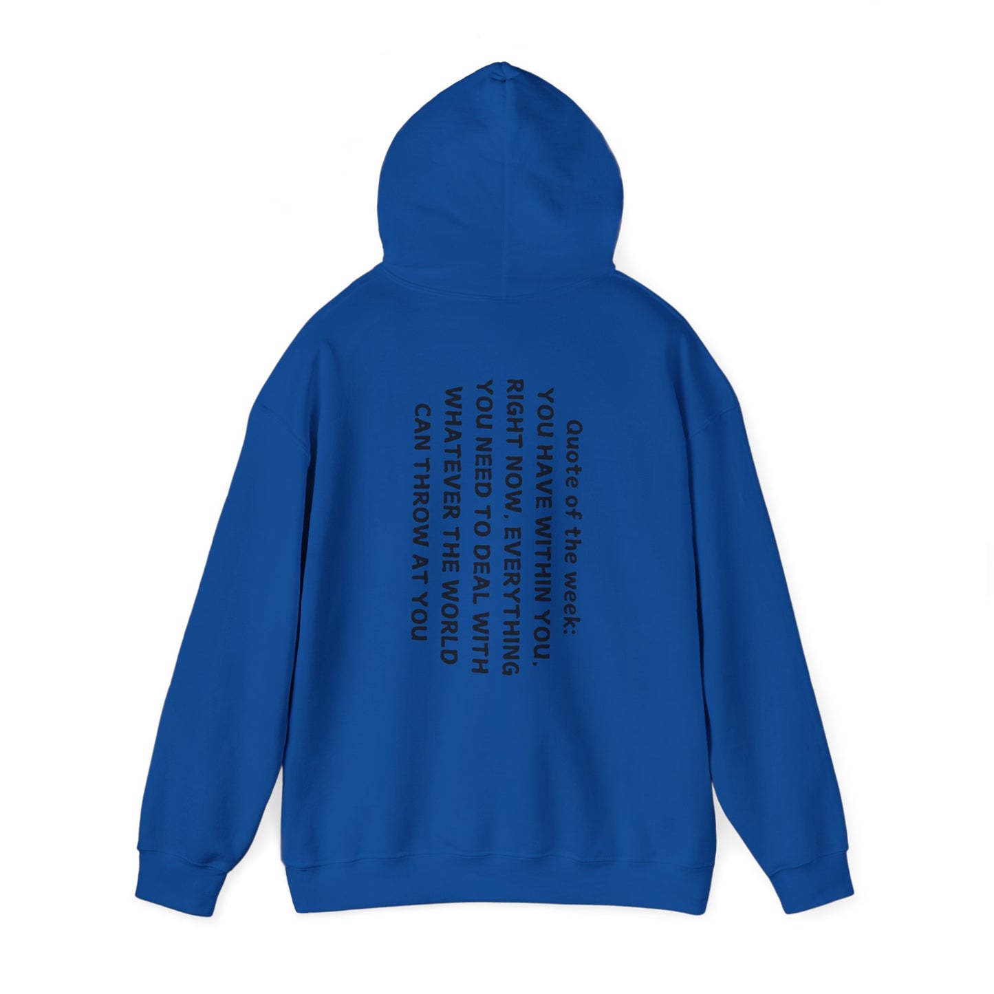 QUOTES LINE WEEK 12 HOODIE