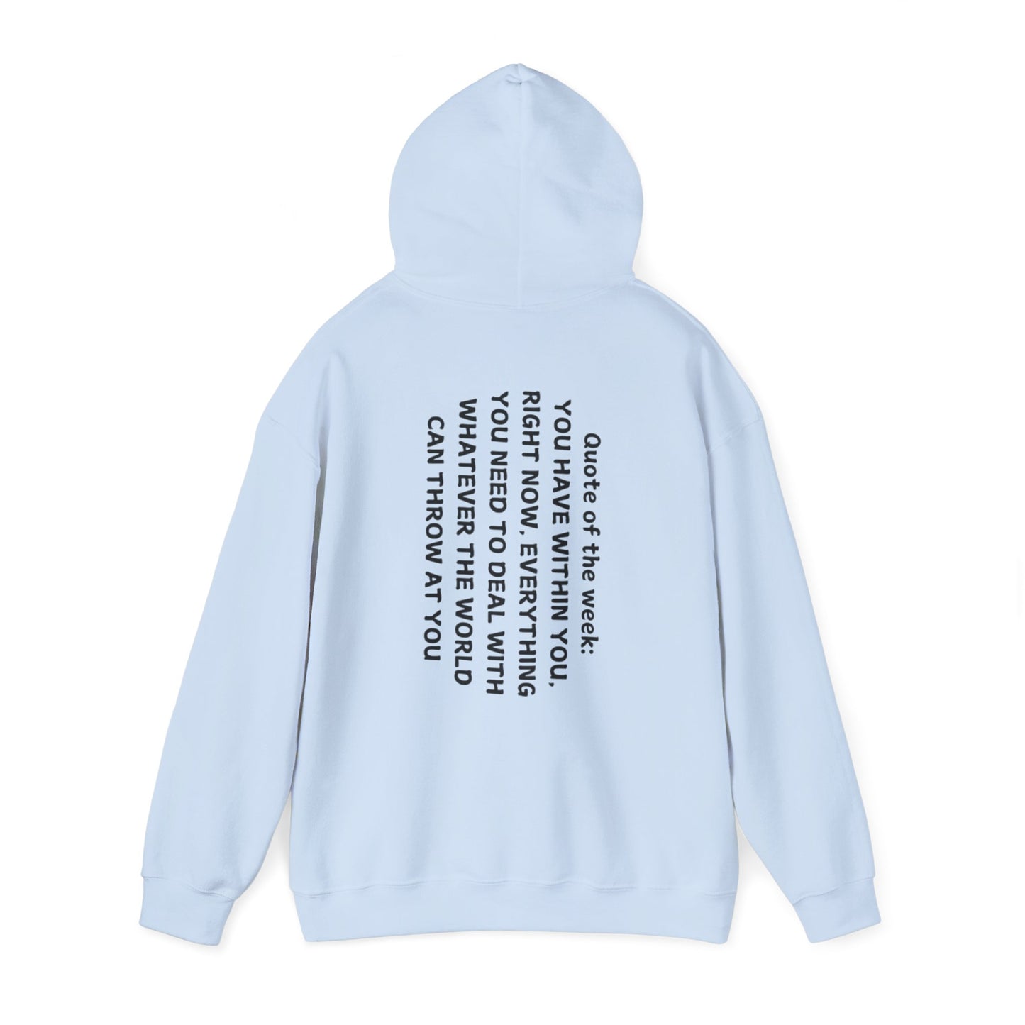 QUOTES LINE WEEK 12 HOODIE