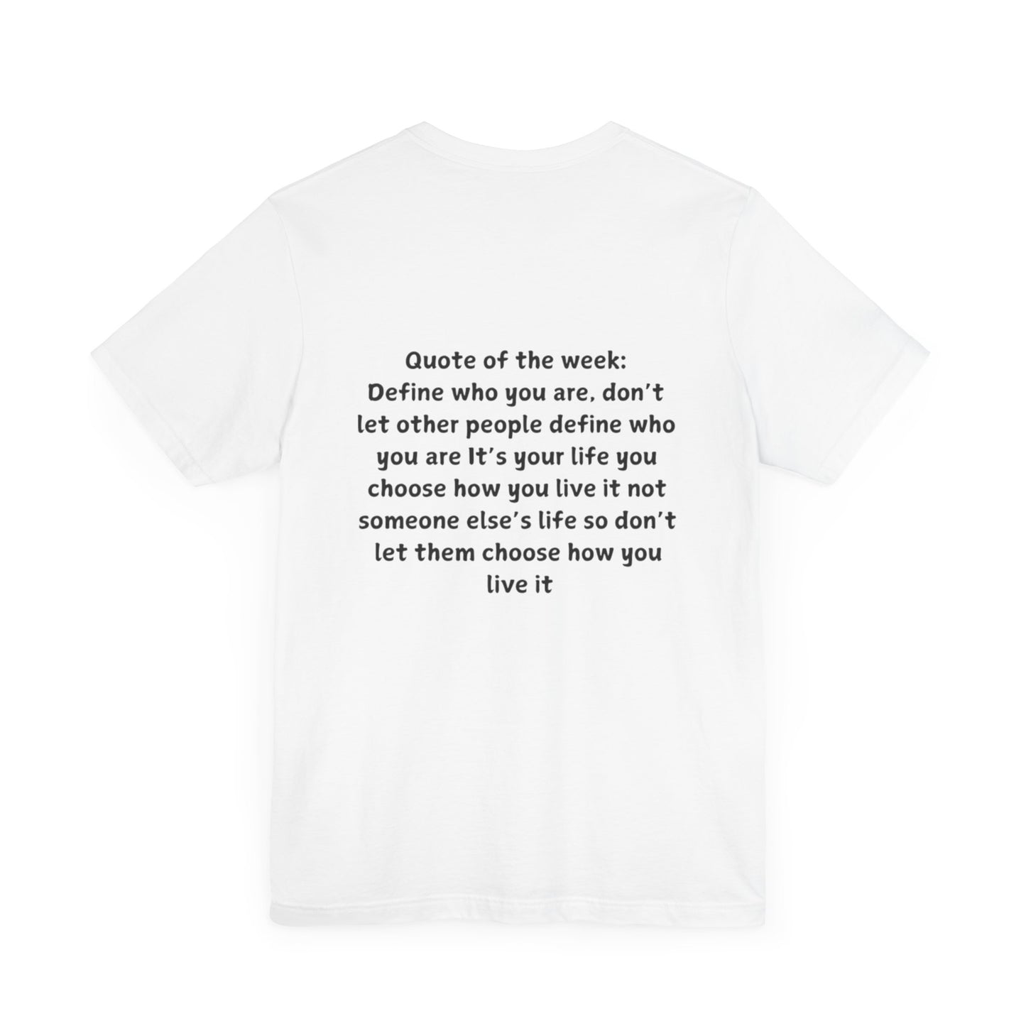QUOTES LINE WEEK SIX SHIRT