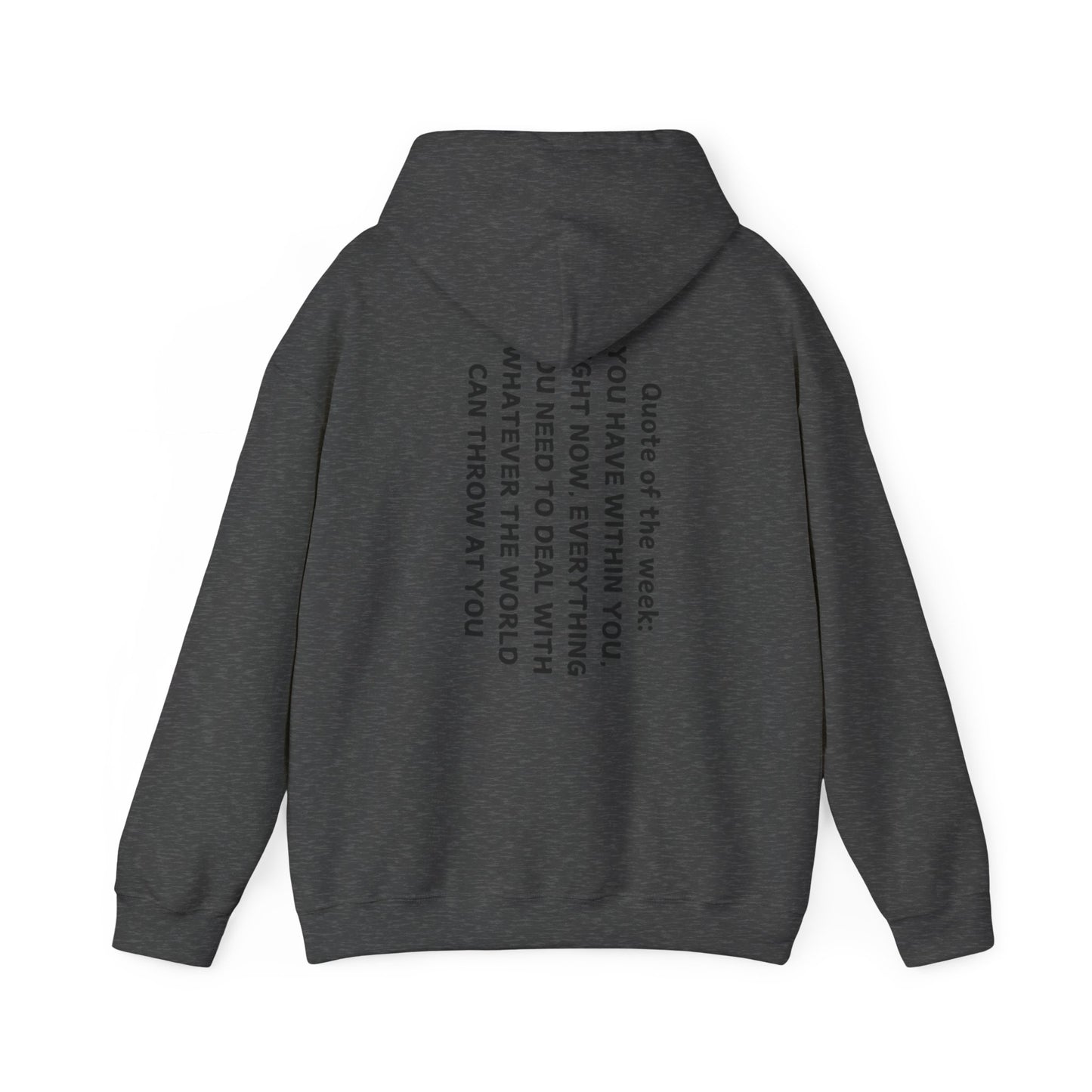 QUOTES LINE WEEK 12 HOODIE