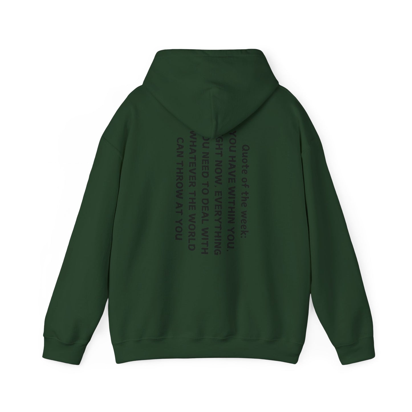 QUOTES LINE WEEK 12 HOODIE