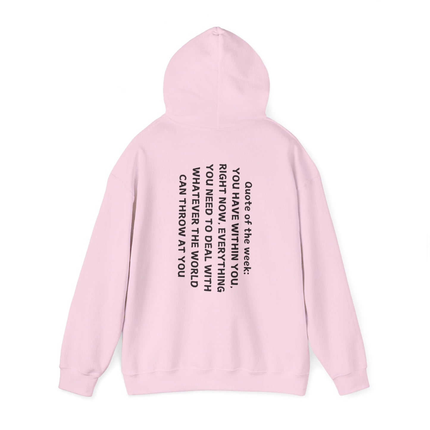QUOTES LINE WEEK 12 HOODIE