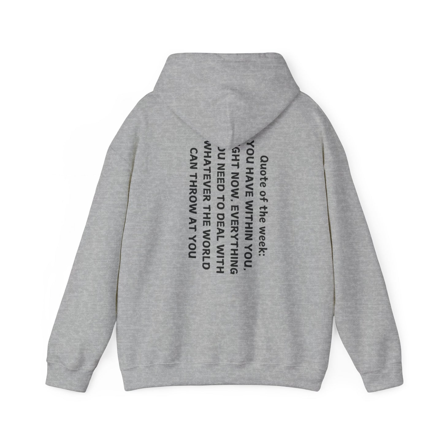 QUOTES LINE WEEK 12 HOODIE