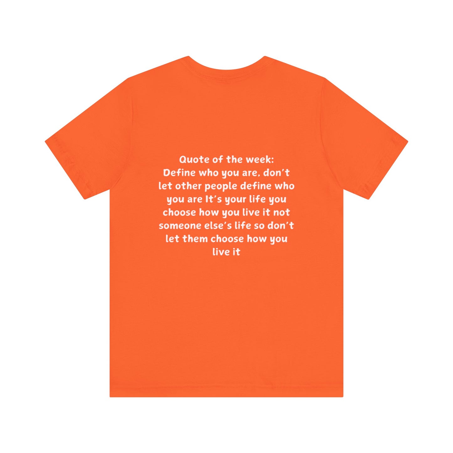 QUOTES LINE WEEK SIX SHIRT