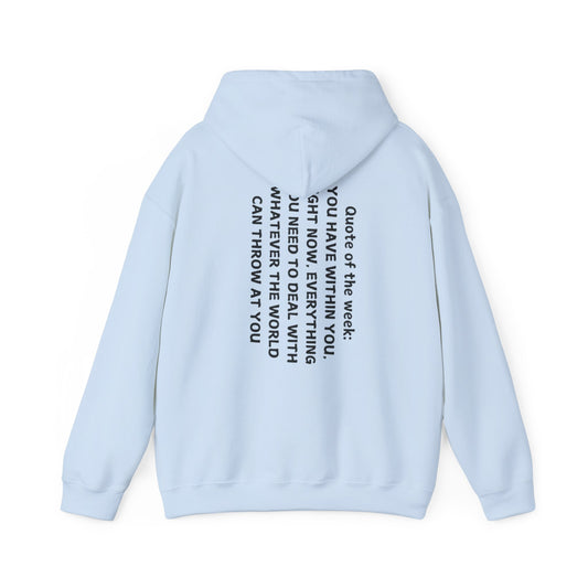 QUOTES LINE WEEK 12 HOODIE