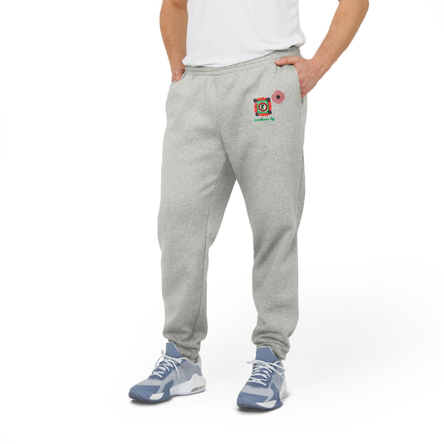 SNO'E Remembrance day adidas Unisex Fleece Joggers