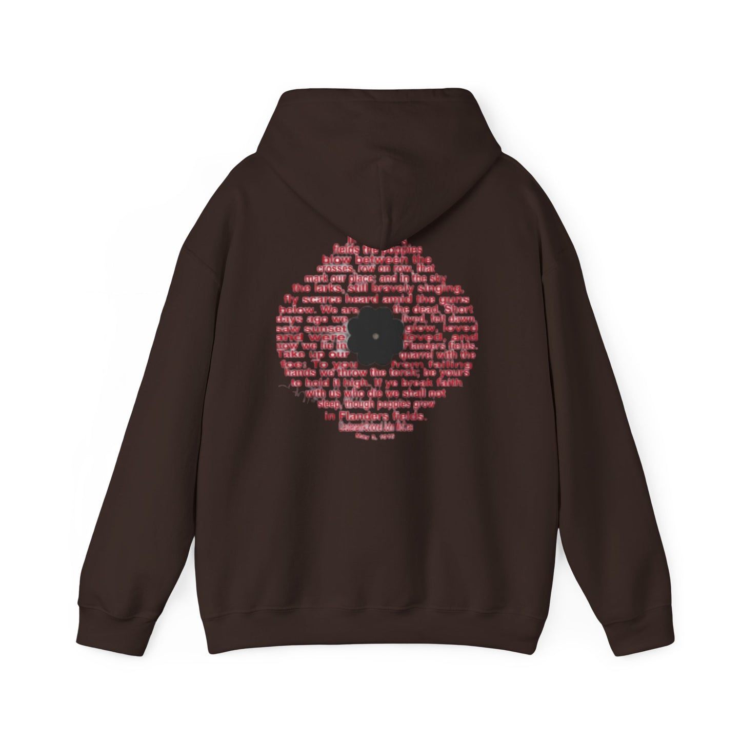 SNO'E Remembrance day Hoodie