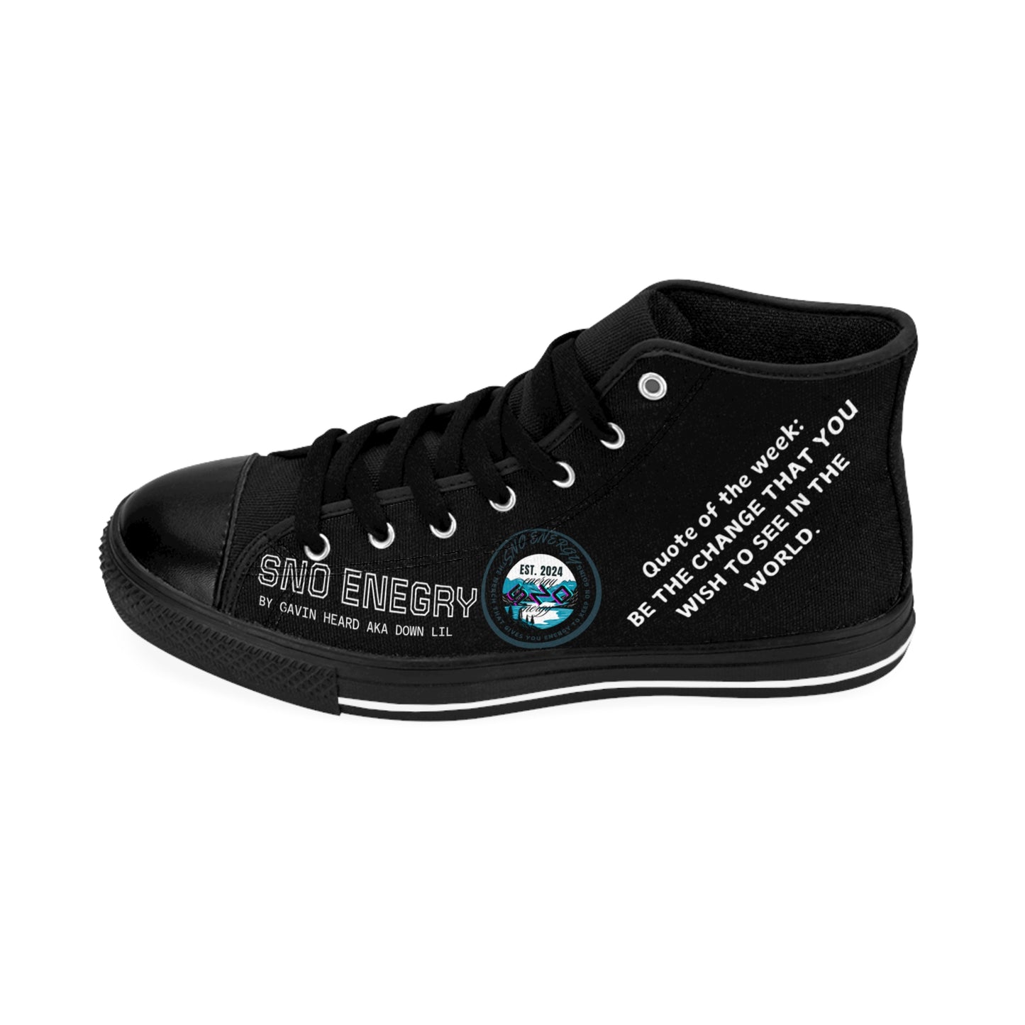 QUOTES LINE WEEK 13 Man’s Classic Sneakers