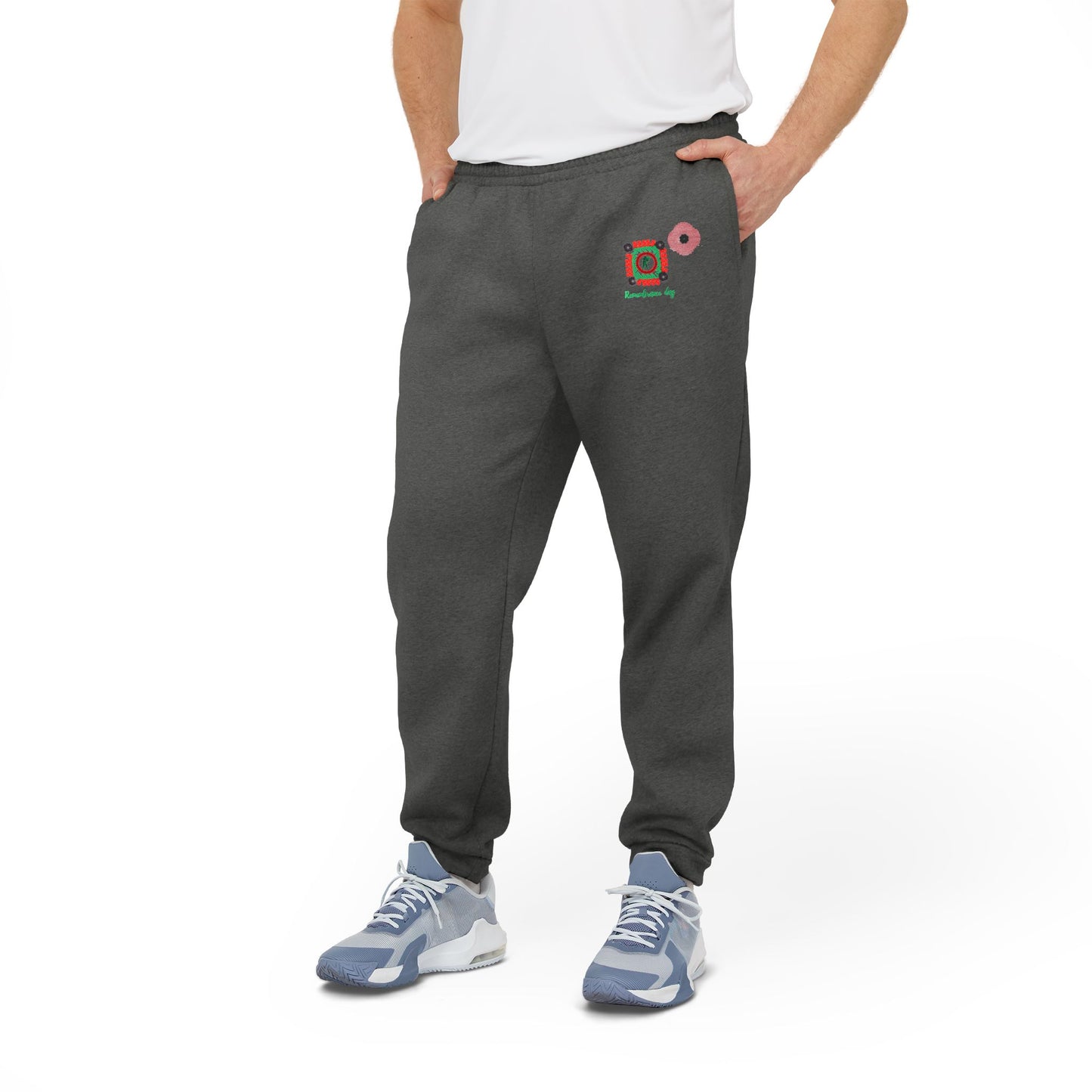 SNO'E Remembrance day adidas Unisex Fleece Joggers